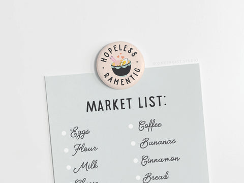 Hopeless Ramentic Button Magnet