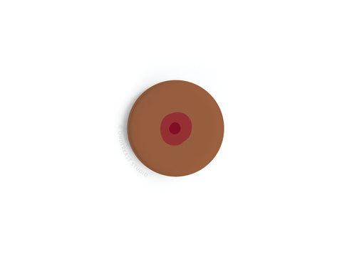 Boob Button Magnet – Dark