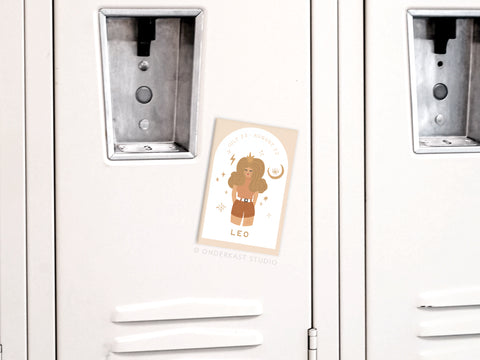 Leo Zodiac Refrigerator Magnet