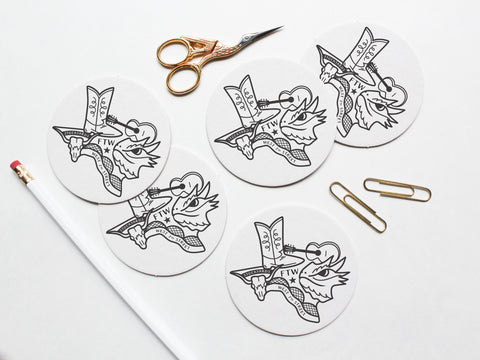Fort Worth Texas Coaster Set - onderkast-studio