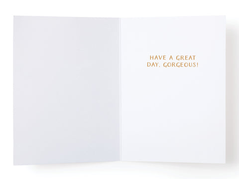 Happy B-Day! Sunglasses Greeting Card