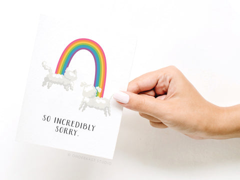 So Incredibly Sorry Pet Loss Greeting Card