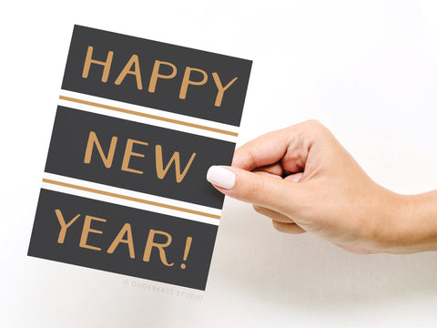 Happy New Year! Greeting Card