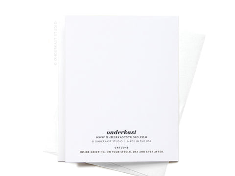 Wishing You Love and Happiness Greeting Card