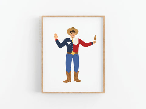 Big Tex Art Print