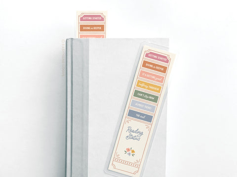 Reading Status Laminated Bookmark