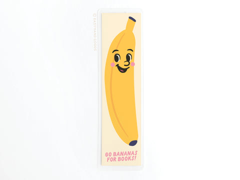 Go Bananas For Books Laminated Bookmark