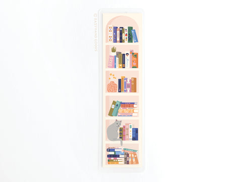 Home Library Laminated Bookmark
