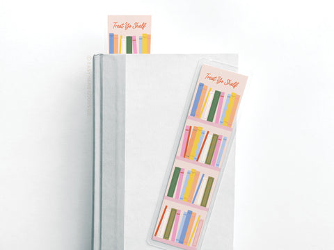 Treat Yo Shelf Laminated Bookmark