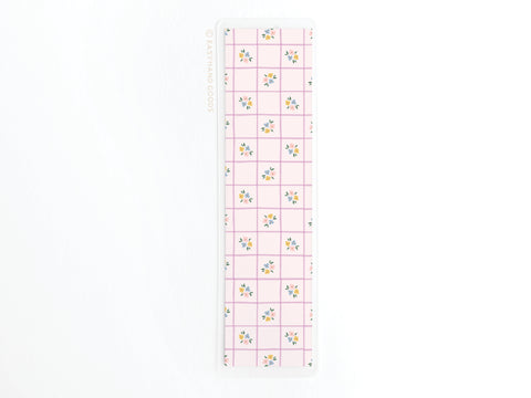 Cottagecore Dainty Florals Laminated Bookmark