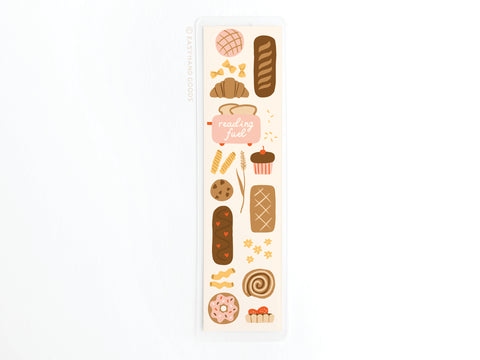 Reading Fuel Carbs Laminated Bookmark
