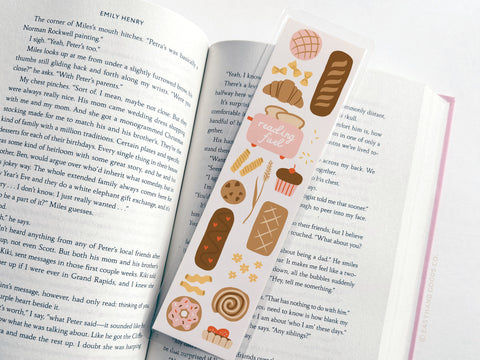 Reading Fuel Carbs Laminated Bookmark