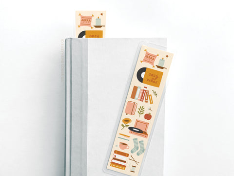 Cozy Vibes Laminated Bookmark