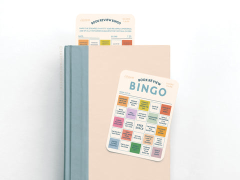 Book Review Bingo Card Set