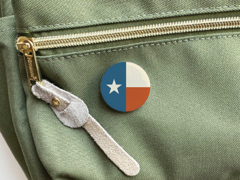 Texas Flag Pinback Button
