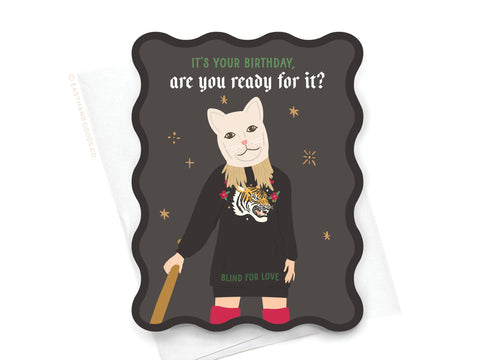 TS Era 6 Wavy Die Cut Notecard