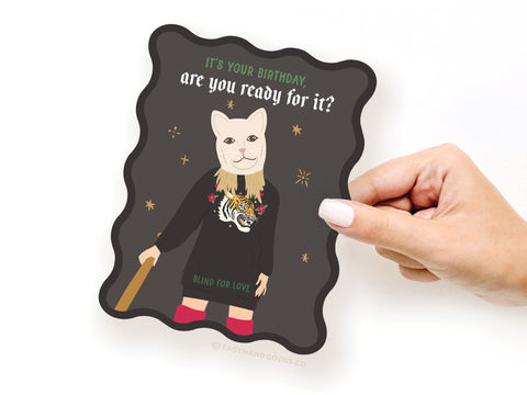 TS Era 6 Wavy Die Cut Notecard