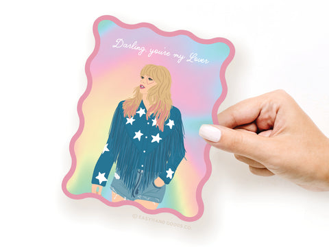 TS Era 7 Wavy Die Cut Notecard