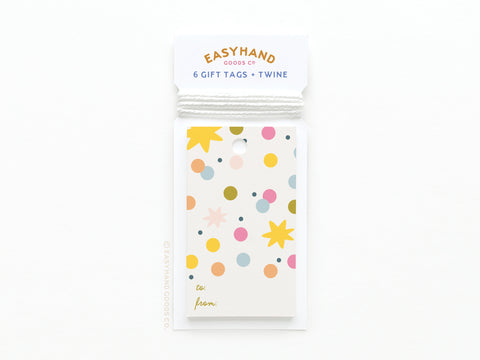 Confetti Gift Tags