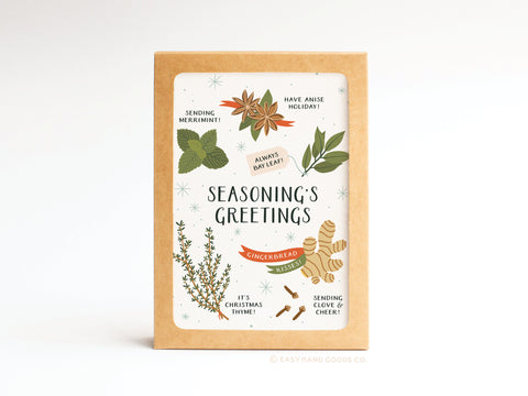 Seasoning’s Greetings Folded Greeting Note Set