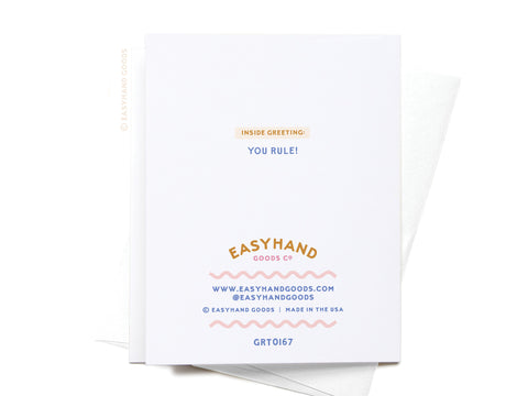 To the Coolest Cat Lady I Know Cleopatra Greeting Card