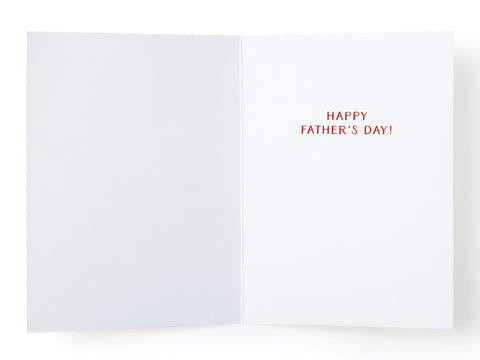 To the Rarest of Dads: Well Done Greeting Card – FINAL STOCK