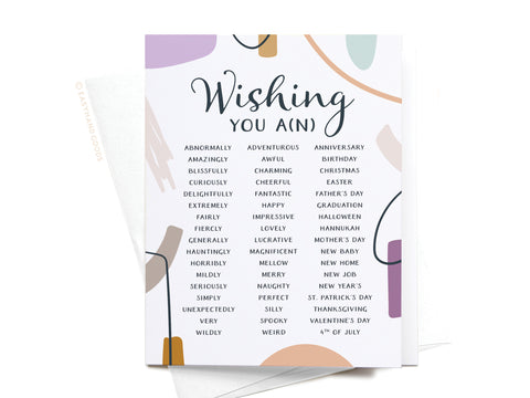 Pick the Occasion Greeting Card
