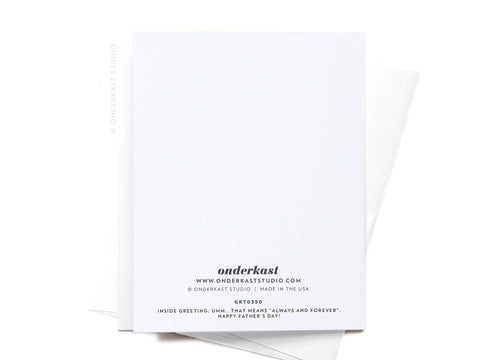 Dad You Are Cool AF Greeting Card – FINAL STOCK