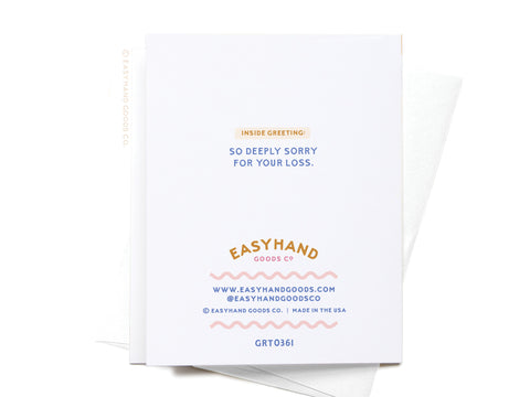 Dear Sweet Baby Miscarriage Greeting Card - Onderkast Studio