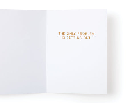 Get Into the Holiday Spirits Cocktail Greeting Card