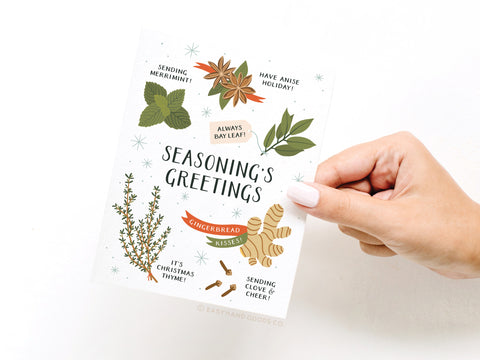 Seasoning’s Greetings Greeting Card