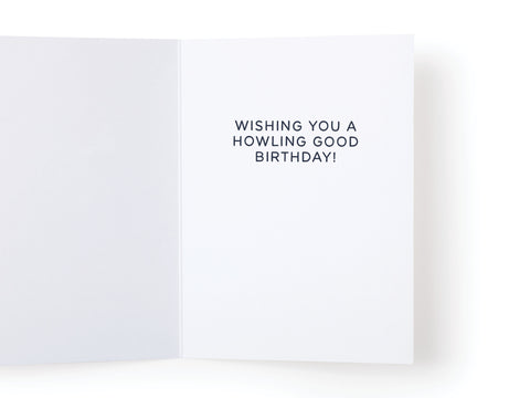Woo Birthday Dogs Greeting Card