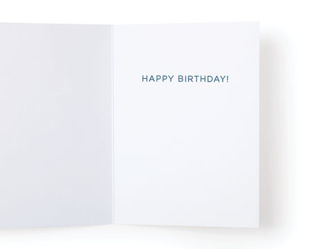 Shark Fin Party Hats Birthday Greeting Card - Onderkast Studio