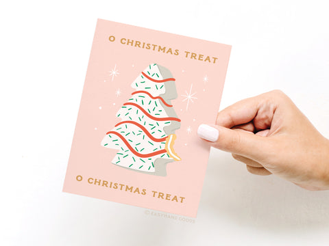 O Christmas Treat Greeting Card