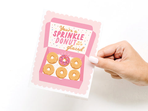 You're a Sprinkle Donut Greeting Card