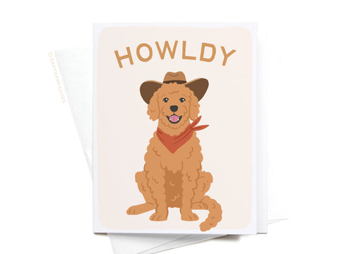 Howldy Greeting Card