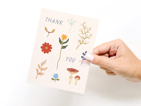 Cottage Garden Thank You Card