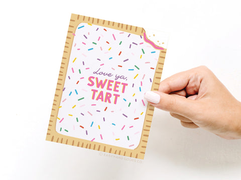 Love Ya Sweet Tart Greeting Card