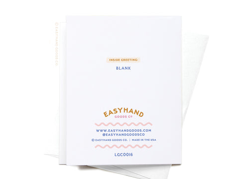 'Tis the Season Skiiers Letterpress Greeting Card