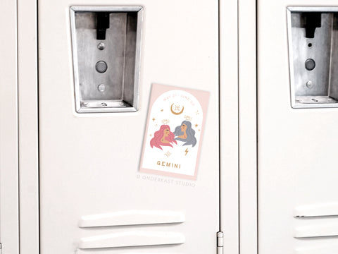 Gemini Zodiac Refrigerator Magnet