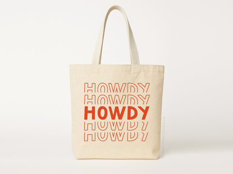 Howdy Tote Bag