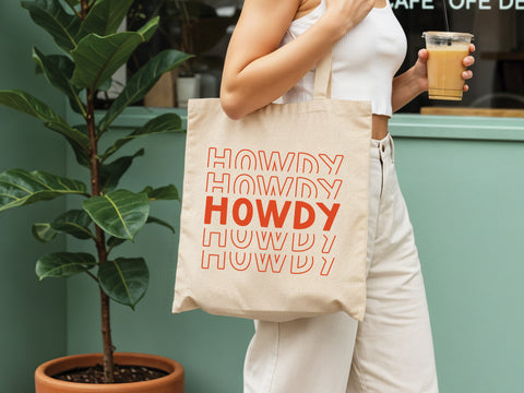 Howdy Tote Bag