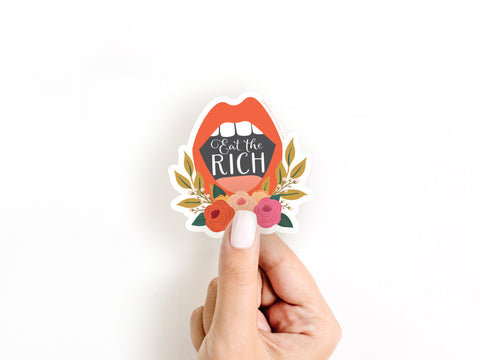 Eat the Rich Sticker