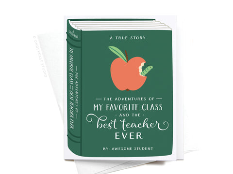 The Adventures of My Favorite Class Greeting Card